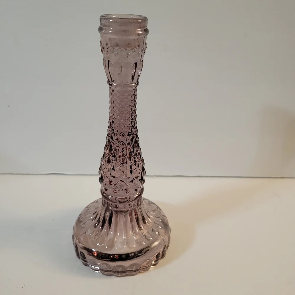 Pottery Barn Glass Candle Stick Holder SINGLE